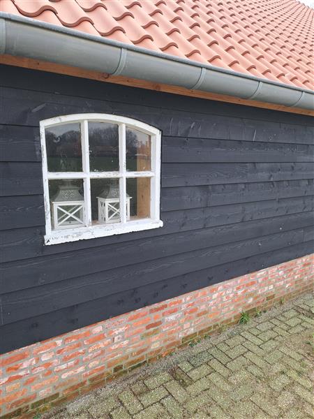 Grote foto dikke blokhutdelen nieuw met v kant doe het zelf en verbouw hout en planken