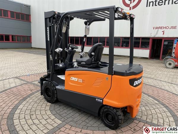 Grote foto doosan b35x 7 plus electric forklift 3.5t triplex 482cm agrarisch heftrucks