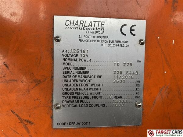 Grote foto charlatte td225 diesel tow tug tractor 15000kg capacity doe het zelf en verbouw hefwerktuigen