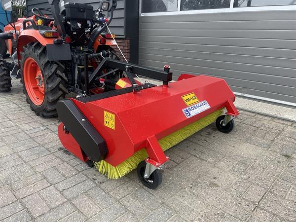 Grote foto vm 150 veegmachine veegborstel nieuw voor minitractor agrarisch veegmachines