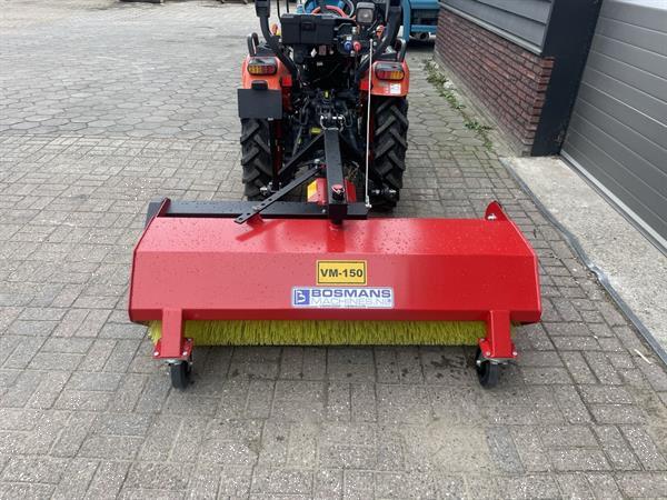 Grote foto vm 150 veegmachine veegborstel nieuw voor minitractor agrarisch veegmachines