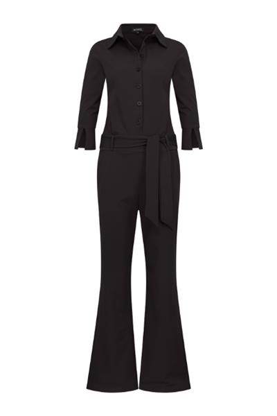 Grote foto travel uni jumpsuit black 2154 kleding dames overige kledingstukken