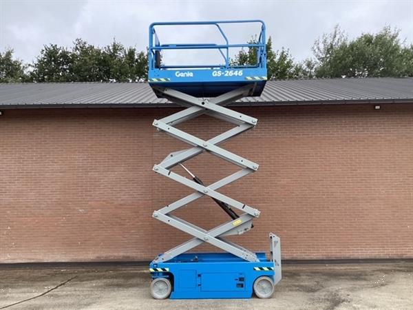 Grote foto schaarhoogwerker genie gs2646 2016 nieuwe batterijen doe het zelf en verbouw hoogwerkers
