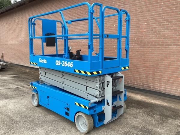 Grote foto schaarhoogwerker genie gs2646 2016 nieuwe batterijen doe het zelf en verbouw hoogwerkers