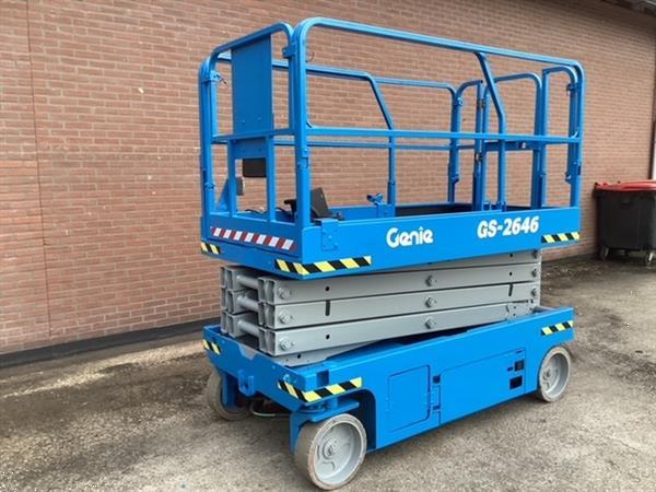Grote foto schaarhoogwerker genie gs2646 2016 nieuwe batterijen doe het zelf en verbouw hoogwerkers