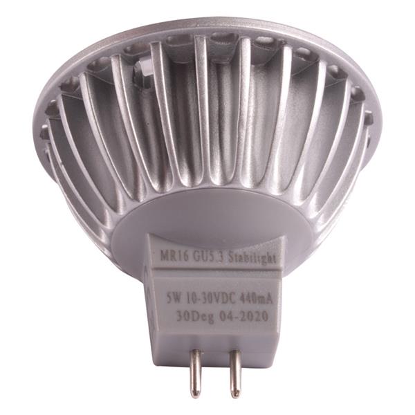 Grote foto vechline lamp led gu5.3 mr16 5w 360lumen 4leds caravans en kamperen caravan accessoires