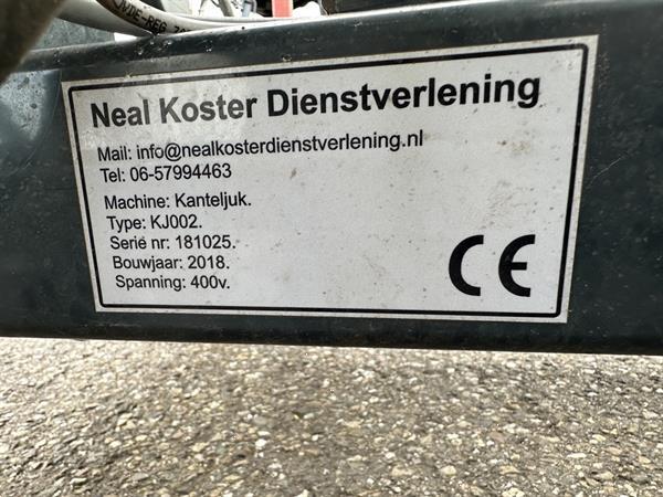 Grote foto neko products kj002 kistenvuller kantelbaar juk agrarisch kisten