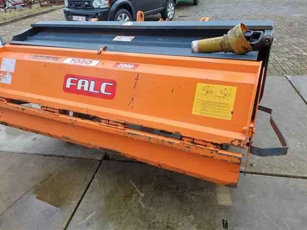 Grote foto falc spitmachine agrarisch akkerbouw