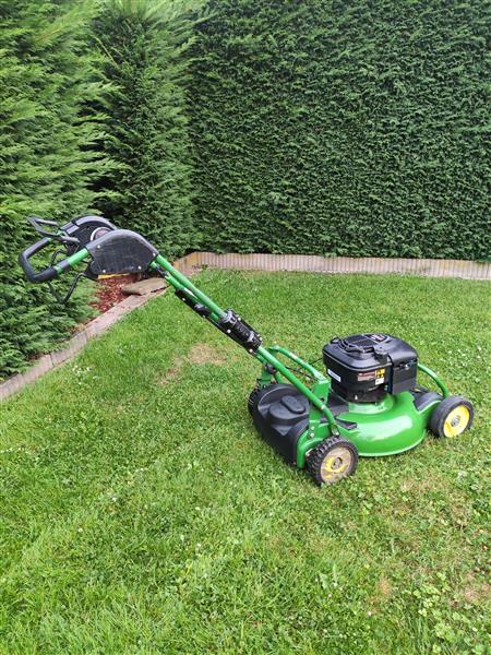 Grote foto john deere pro mulcher tuin en terras grasmaaiers