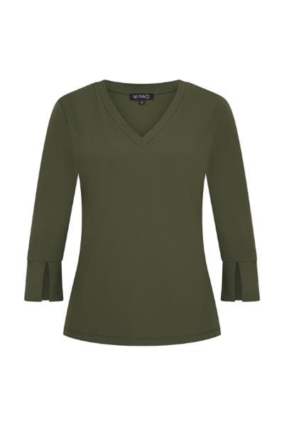 Grote foto travel top uni 3 4 mouw 2329 deep depth kleding dames t shirts