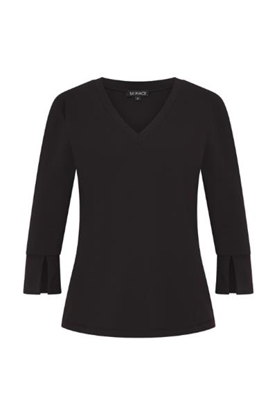 Grote foto travel top uni 3 4 mouw 2329 dark blue kleding dames t shirts