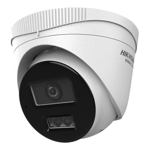 Grote foto hikvision 6mp colorvu dome camera witte leds microfoon t260ha lu audio tv en foto videobewakingsapparatuur