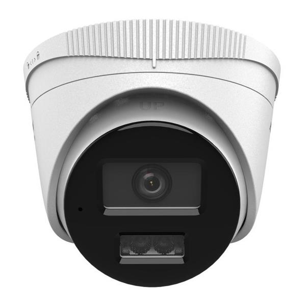 Grote foto hikvision 6mp colorvu dome camera witte leds microfoon t260ha lu audio tv en foto videobewakingsapparatuur