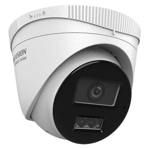 Grote foto hikvision 6mp colorvu dome camera witte leds microfoon t260ha lu audio tv en foto videobewakingsapparatuur
