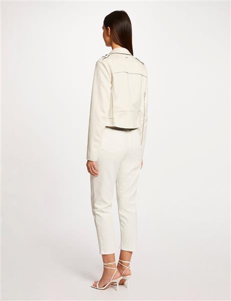 Grote foto straight jacket with suede effect 222 gsud nuage kleding dames jassen zomer