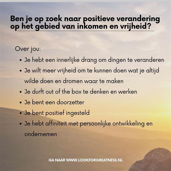 Grote foto met 1 2 jaar financi le vrijheid hebben vacatures netwerk marketing