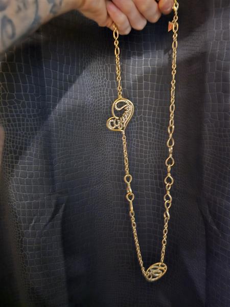 Grote foto ketting van guess sieraden tassen en uiterlijk kettingen