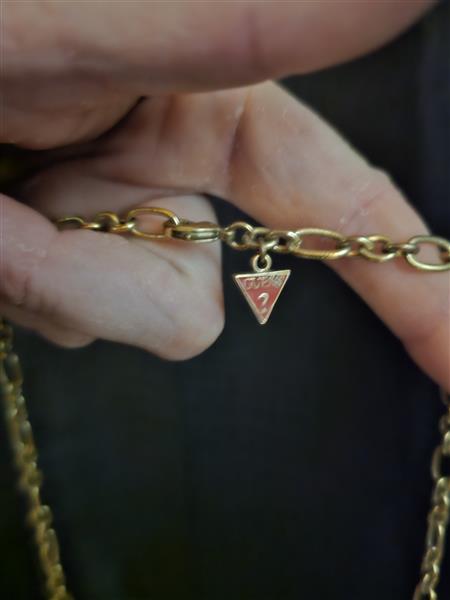 Grote foto ketting van guess sieraden tassen en uiterlijk kettingen