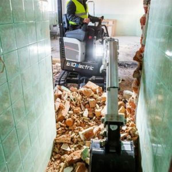 Grote foto bobcat e10e electric met gratis cw05 wissel en bakken doe het zelf en verbouw kranen en graafmachines