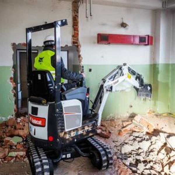 Grote foto bobcat e10e electric met gratis cw05 wissel en bakken doe het zelf en verbouw kranen en graafmachines