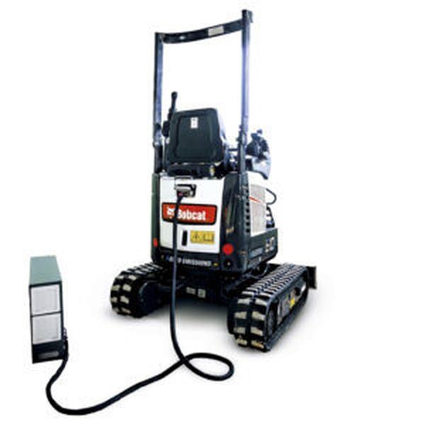 Grote foto bobcat e10e electric met gratis cw05 wissel en bakken doe het zelf en verbouw kranen en graafmachines