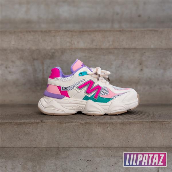 Grote foto styloz pink maat 22 37 kindersneakers maat 32 kinderen en baby schoenen voor meisjes