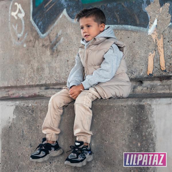 Grote foto styloz black maat 22 40 kindersneakers maat 36 kinderen en baby schoenen voor meisjes