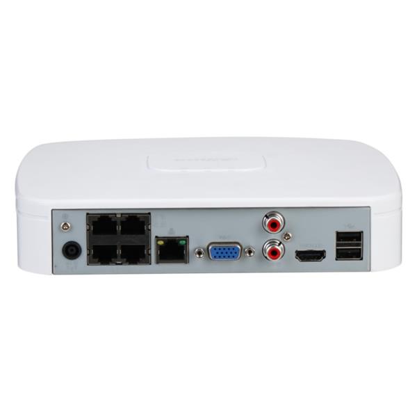 Grote foto dahua 12mp 4 kanaals nvr recorder smd 4x poe nvr2104 p 4ks3q audio tv en foto videobewakingsapparatuur