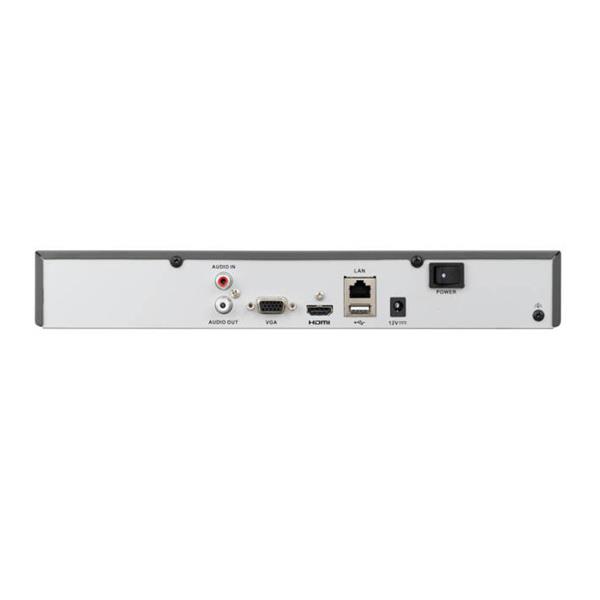 Grote foto hikvision 4k 4 kanaals nvr recorder audio geen poe hwn 4104mh audio tv en foto videobewakingsapparatuur