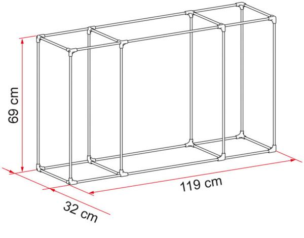 Grote foto fiamma kit frame cargo back caravans en kamperen caravan accessoires