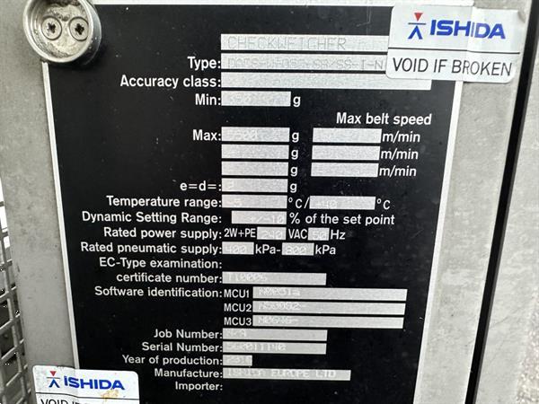 Grote foto ishida dacs w 050 sb ss i n checkweger agrarisch tuinbouw