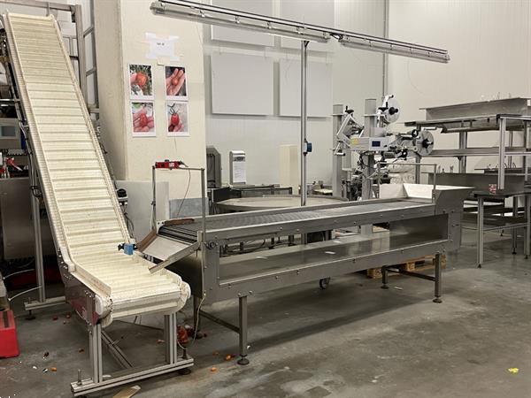 Grote foto jasa afweegmachine voor het vullen van shakers met cherrytomaten agrarisch tuinbouw