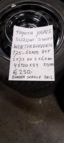 Grote foto toyota yaris en suzuki winterbanden auto onderdelen banden en velgen