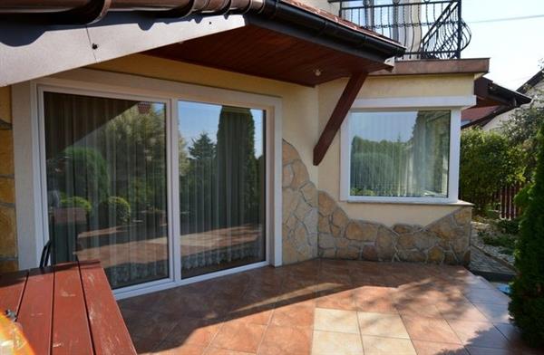 Grote foto voorraad 2 delige schuifpuien wit kunststof doe het zelf en verbouw kozijnen en schuifpuien