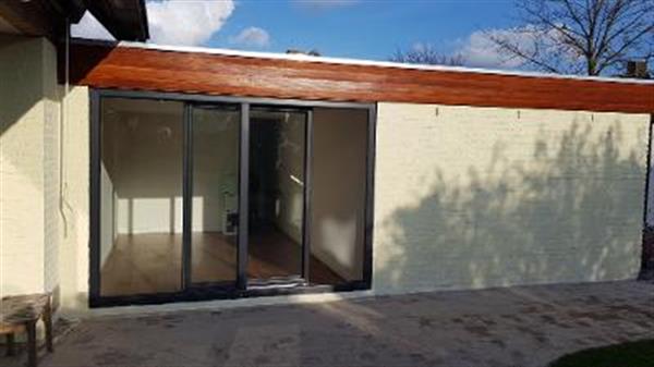 Grote foto 2 delige kantel schuifpuien antraciet kunststof doe het zelf en verbouw kozijnen en schuifpuien