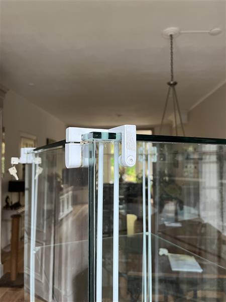 Grote foto luxe exclusieve vitrinekast huis en inrichting vitrinekasten