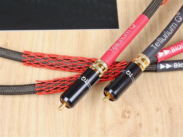 Grote foto tellurium q black diamond audio interconnects rca 1 0 metre new audio tv en foto onderdelen en accessoires