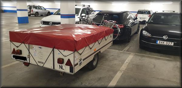 Grote foto vouwwagen aanhanger reis tent te koop caravans en kamperen vouwwagens
