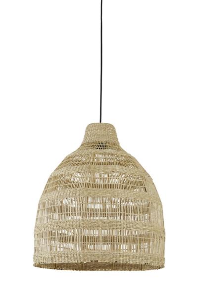 Grote foto sagar hanglamp zeegras 50 x h57 cm huis en inrichting bankstellen