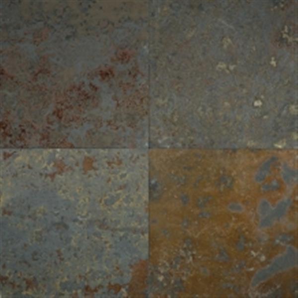 Grote foto natuursteen tuintegels oxide slate 80x80 cm tuin en terras tegels en terrasdelen