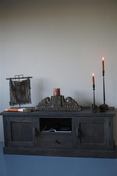 Grote foto landelijk tv meubel dressoir l160 cm x h60 cm huis en inrichting woningdecoratie