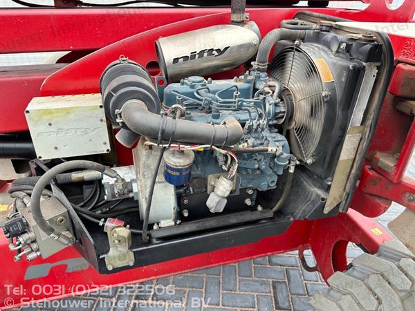 Grote foto niftylift hr15 diesel 4x4 hoogwerker nifty lift hr15d doe het zelf en verbouw hoogwerkers