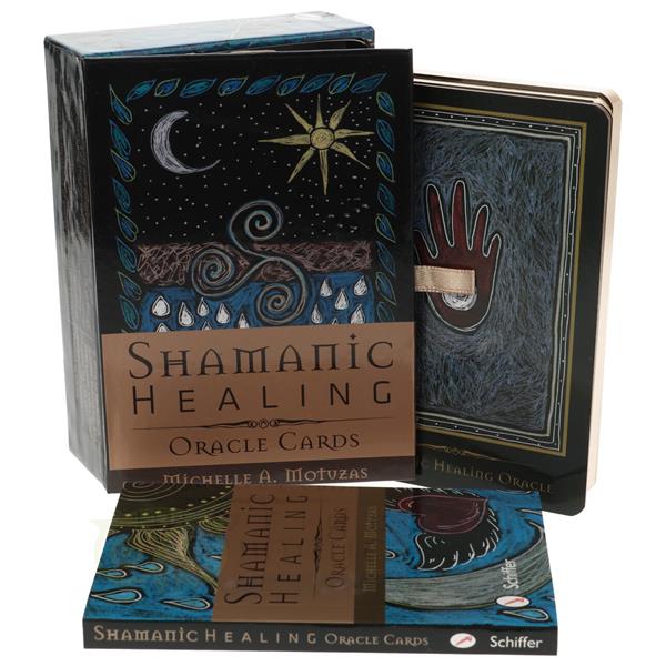 Grote foto shamanic healing oracle cards michelle a. motuzas boeken overige boeken