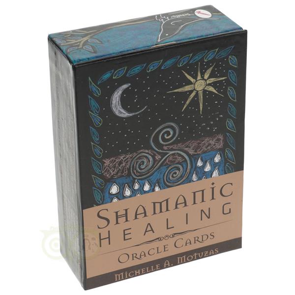 Grote foto shamanic healing oracle cards michelle a. motuzas boeken overige boeken