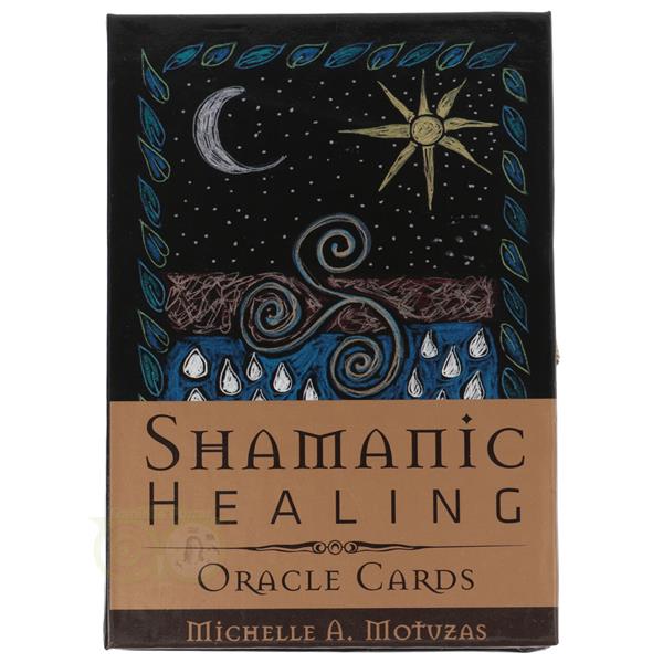 Grote foto shamanic healing oracle cards michelle a. motuzas boeken overige boeken
