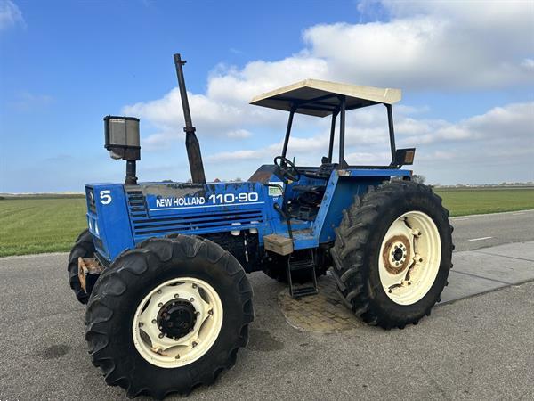 Grote foto new holland 110 90 dt agrarisch tractoren