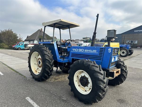 Grote foto new holland 110 90 dt agrarisch tractoren