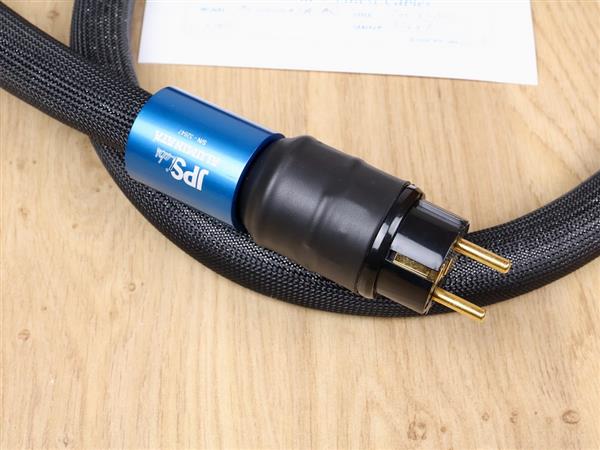 Grote foto jps labs aluminata highend audio power cable 2 0 metre new audio tv en foto onderdelen en accessoires