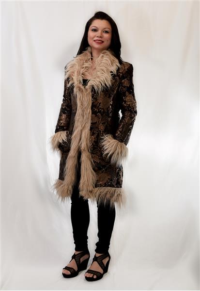 Grote foto chique afgaanse stijl uitgaansjas kleding dames jassen winter