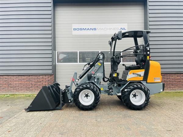 Grote foto giant g1500 minishovel kniklader nieuw hoge mast agrarisch shovels